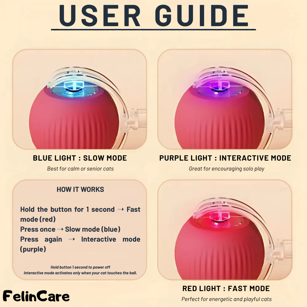 SmartBall - Interactive Motion Cat Toy