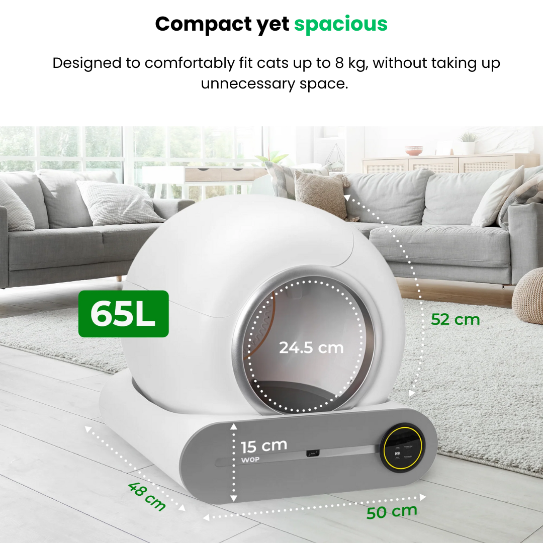 CleanSphere – Self-Cleaning Cat Litter Box