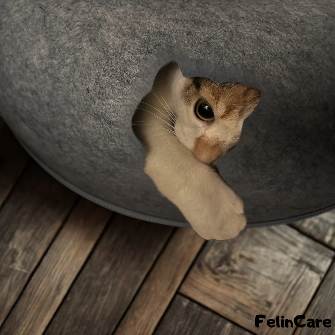 CozyCave - Calming Cat Bed & Hideout